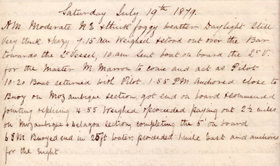 19 July 1879